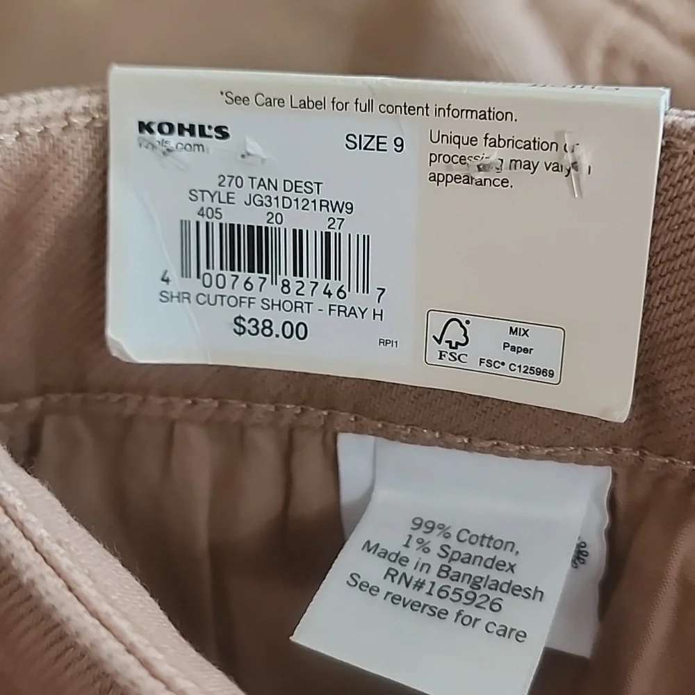 NWT Juniors SO Jean Shorts - Picture 4 of 5